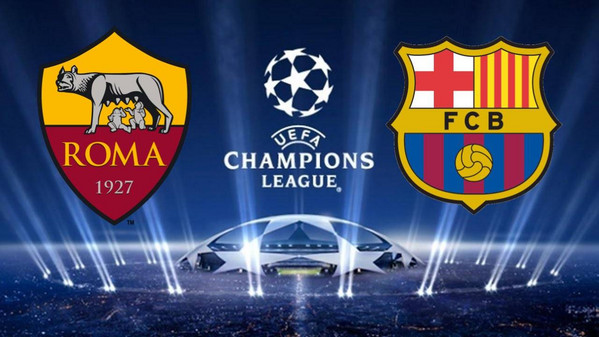 Barcellona-Roma in diretta tv su Canale 5 alle 20.45 di mercoledì 4 aprile