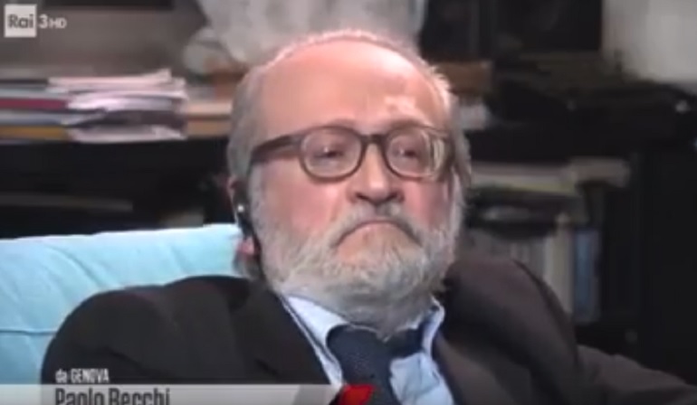 YOUTUBE Becchi insulta Gasparri in diretta: "Stai zitto. C..."