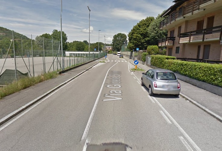 bergamo bimbo investito