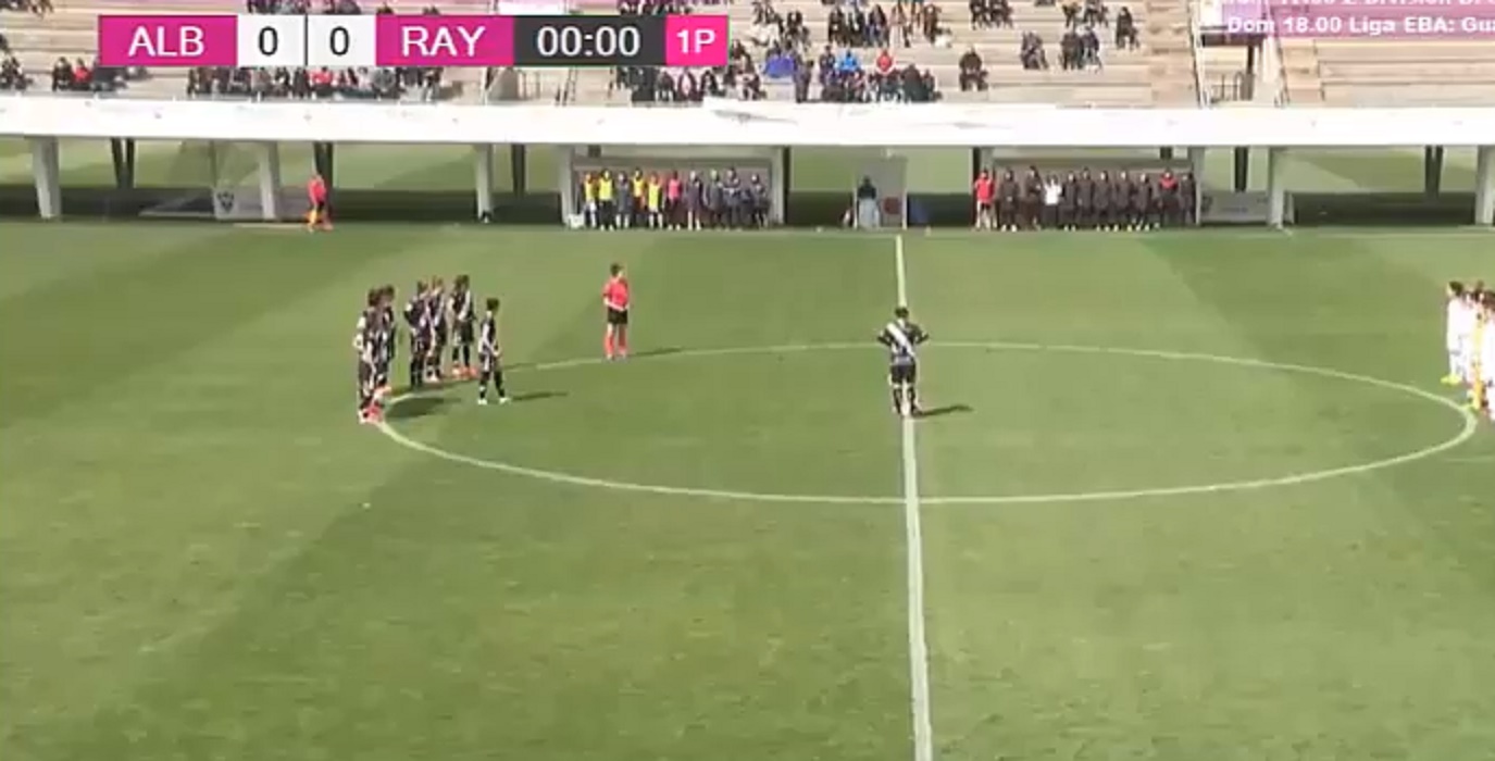 minuto silenzio spagna calcio gemminile