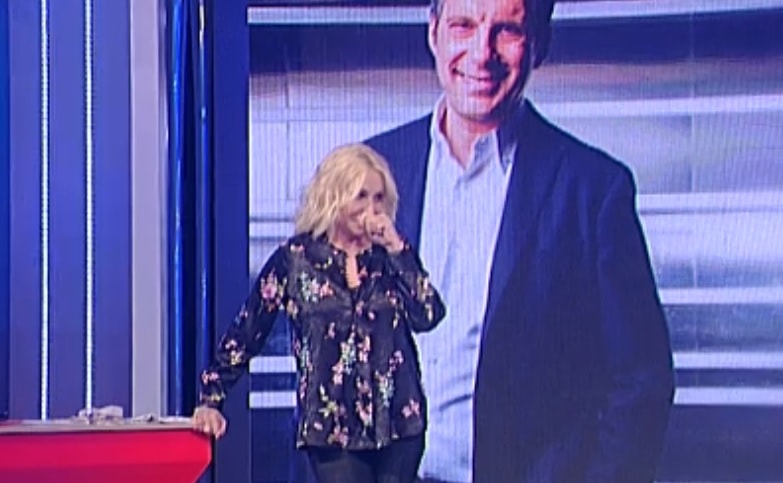 antonella clerici commossa