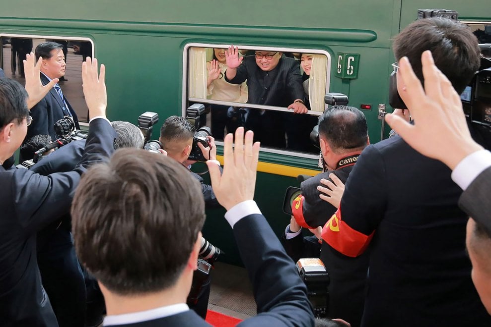 Kim Jong-un a Pechino, le FOTO del treno blindato e dell'incontro con Xi Jinping 2