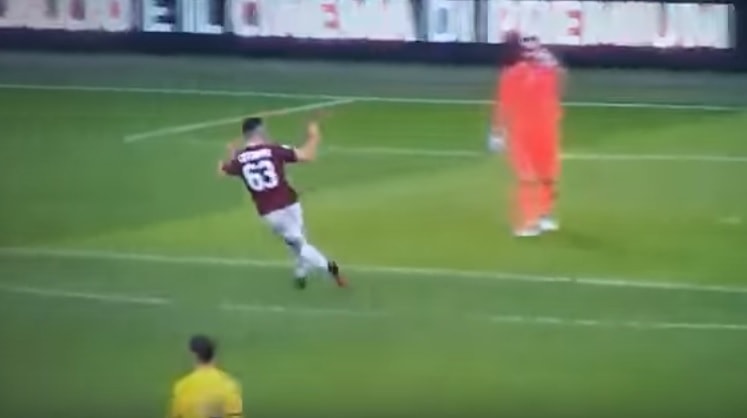 milan gol cutrone chievo
