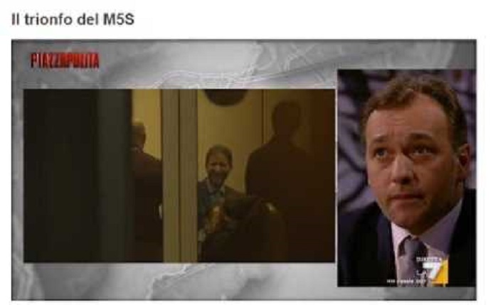 Davide Casaleggio ride mentre Renzi annuncia le dimissioni