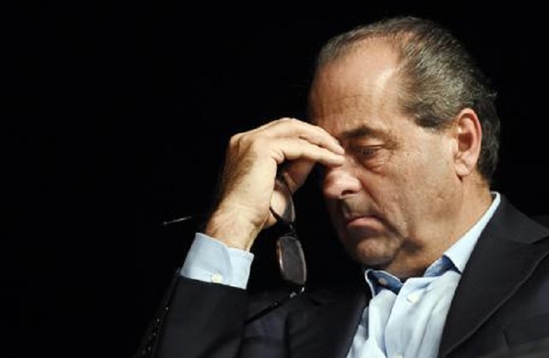 Antonio Di Pietro (foto Ansa)