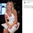 Diletta Leotta col vestito a fiori