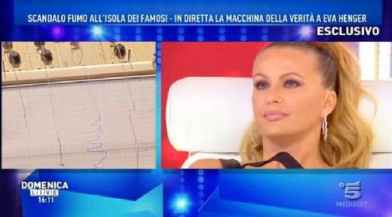 Eva Henger e la macchina della verità