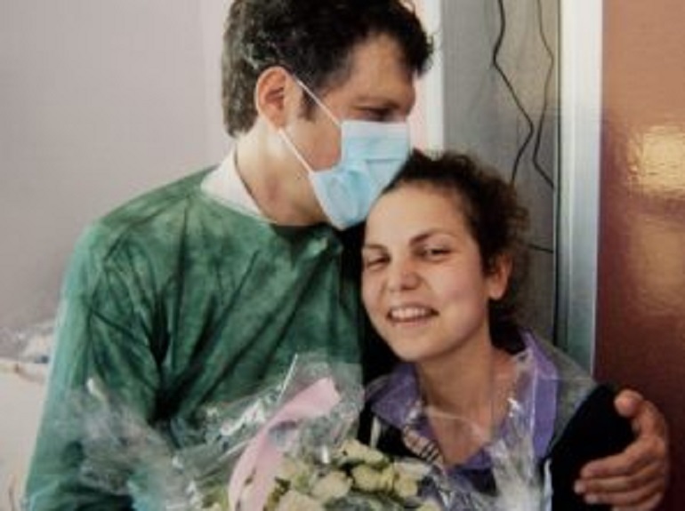 Fabrizio Frizzi e Valeria Favorito