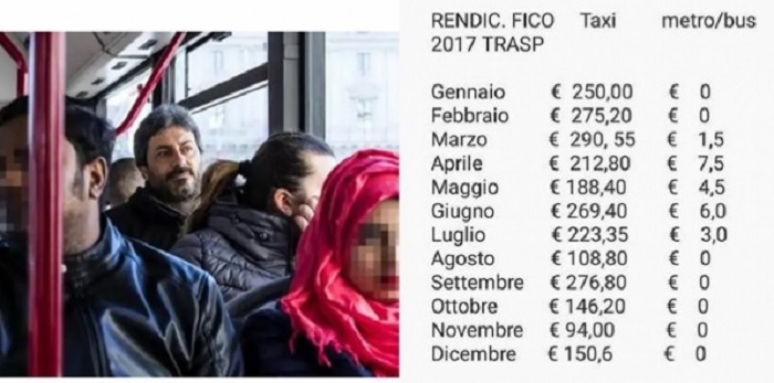 Roberto Fico va in Parlamento col bus. Pd: "Solo spot, in 5 anni ha speso 15mila euro di taxi"