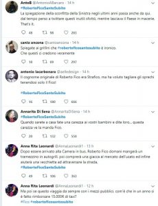 Roberto Fico, tweet ironici