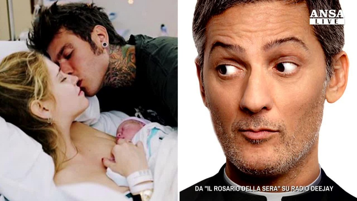 Leone Lucia, Fiorello inventa il suo primo rap: "Dopo 24 ore di vita ce lo abbiamo noi"