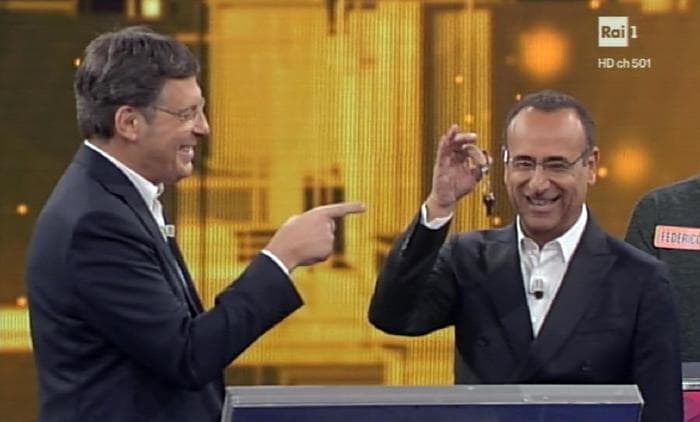 Carlo Conti torna a condurre L'Eredità dopo la morte di Fabrizio Frizzi