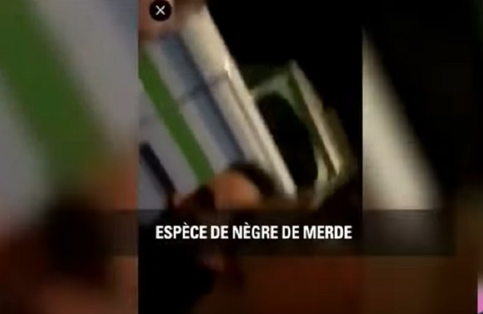 Davy Rodriguez (assistente parlamentare del Front National) grida "Negro di m..." a buttafuori