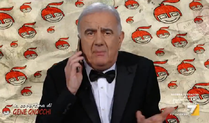 Gene Gnocchi, clip DiMartedì 13 marzo 2018 tra Renzi, Mattarella e M5s