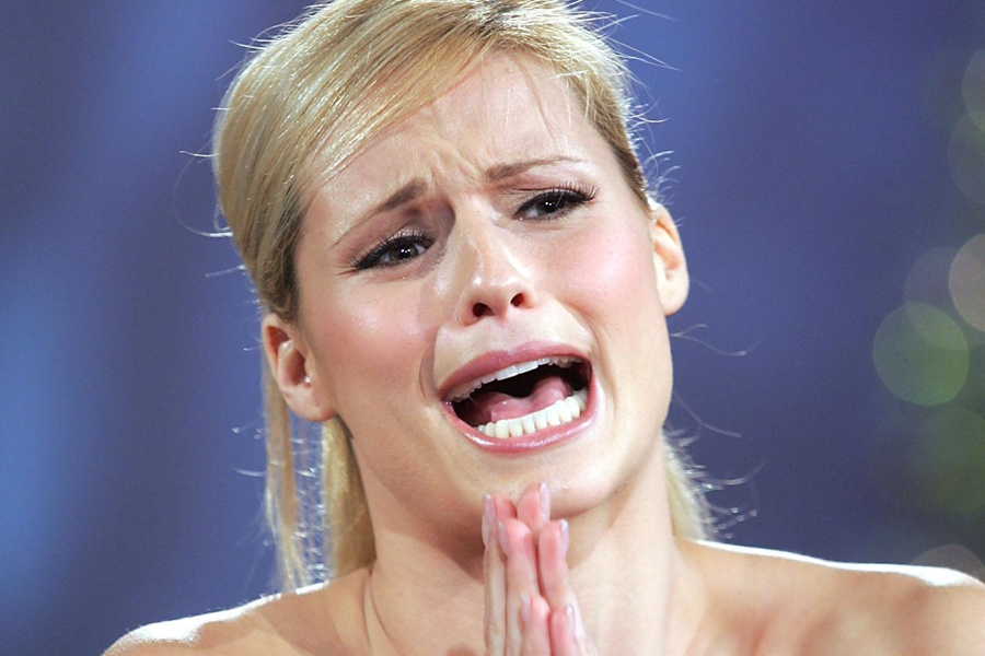 Michelle Hunziker in lacrime a Sanremo, a 5 minuti dalla diretta: "Quando Tomaso è entrato in camerino..."