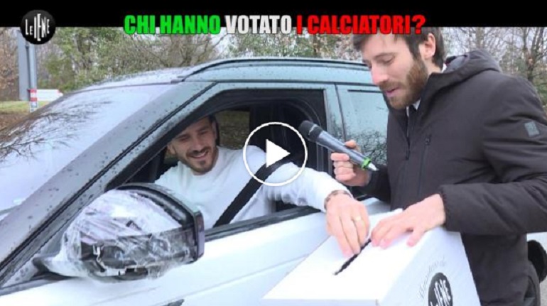 Elezioni 2018, chi hanno votato i calciatori? Il servizio de Le Iene