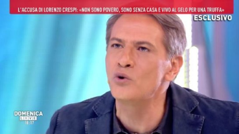 Lorenzo Crespi a Domenica Live