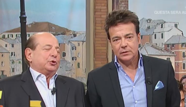 Giancarlo Magalli e Marcello Cirillo
