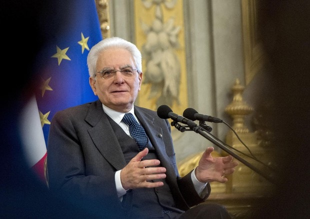 Il presidente della Repubblica Sergio Mattarella (Ansa)