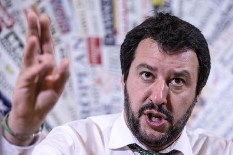 Matteo Salvini (foto Ansa)