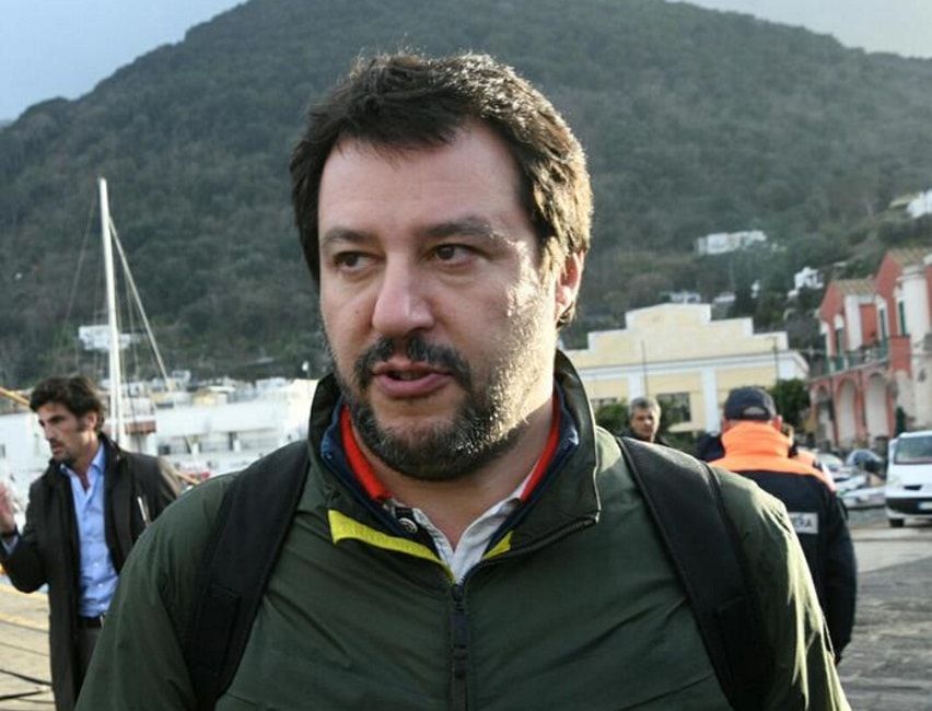 Matteo Salvini a Casamicciola