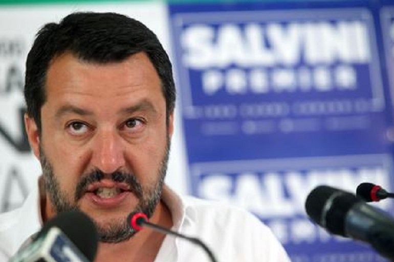 Matteo Salvini (foto Ansa)