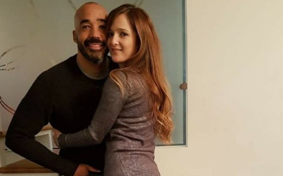 Amaurys Perez e la moglie