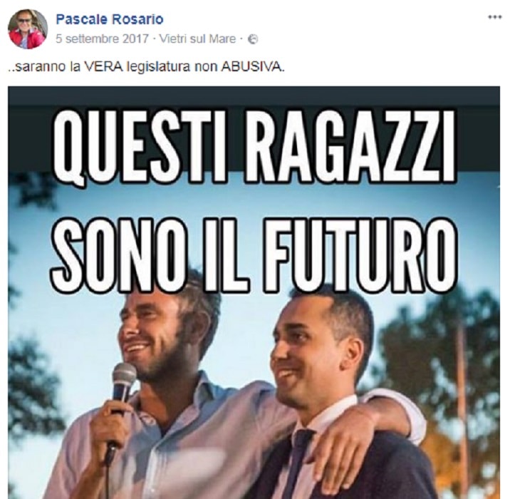 Francesca Pascale, il padre Rosario tifa per M5s1