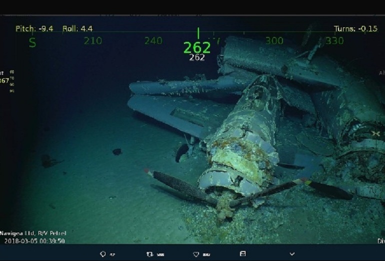 Il relitto ritrovato in Australia (foto Twitter)