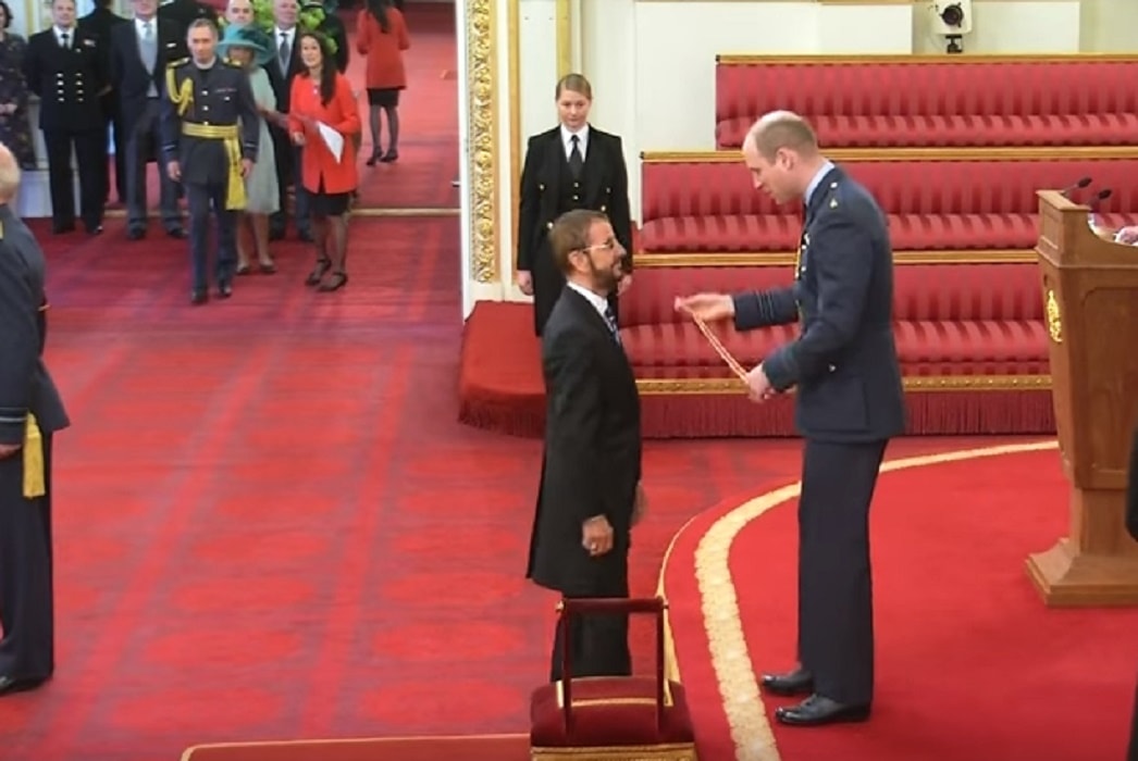 Ringo Starr diventa sir in Inghilterra