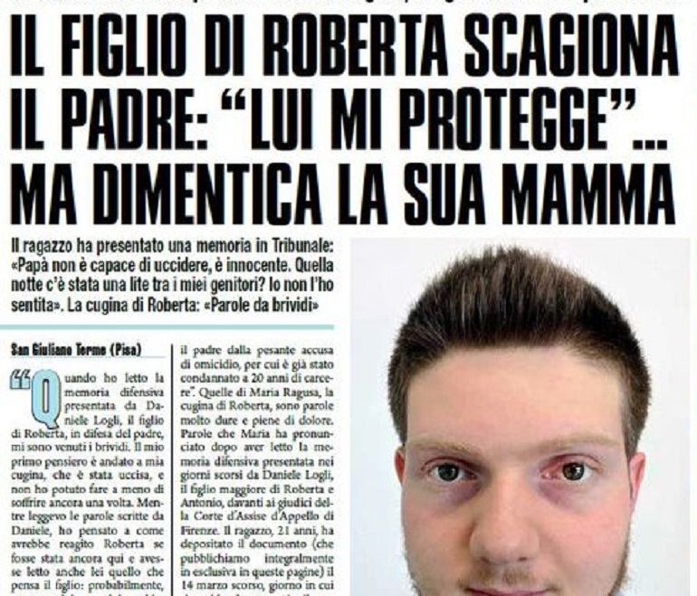 L'articolo del settimanale "Giallo"