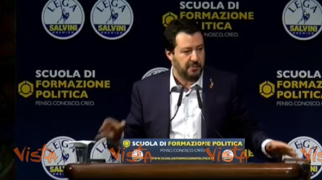 Salvini: "La Presidenza delle Camere ai due partiti vincitori delle elezioni"