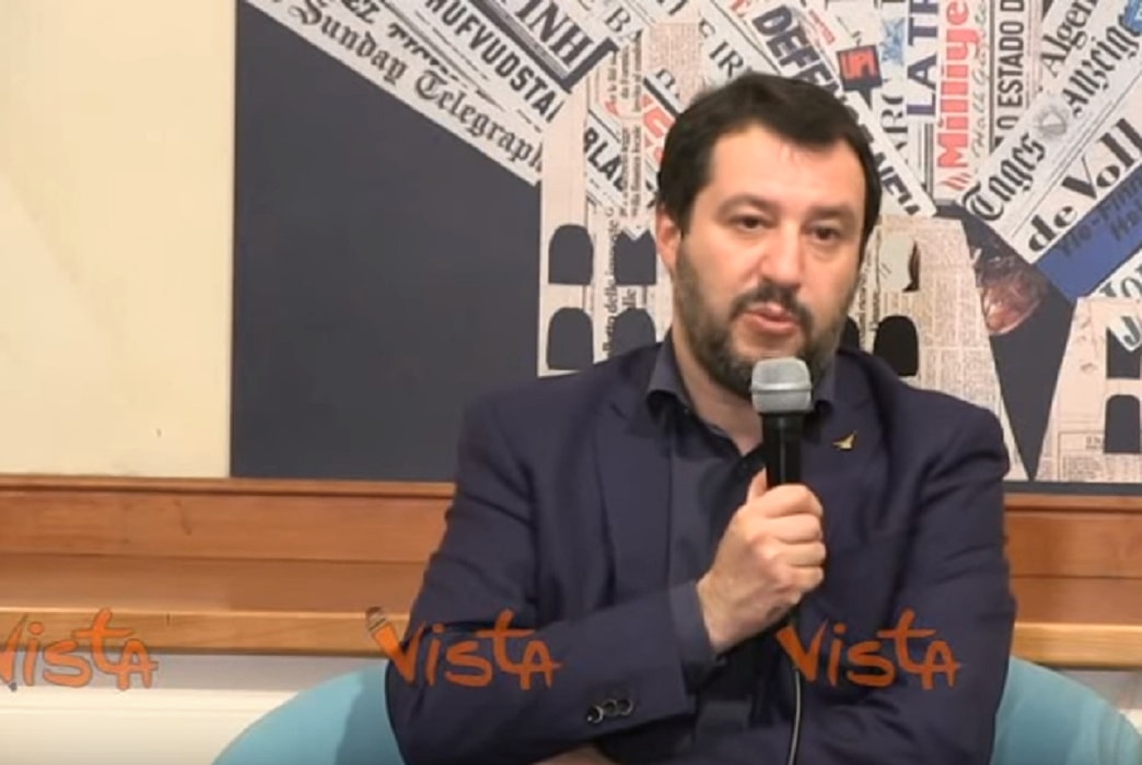 Salvini: "Neanche mia madre immagina di vedermi Presidente del Senato"