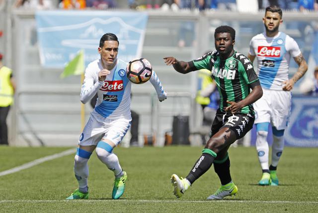 Sassuolo-Napoli streaming-diretta tv, dove vederla