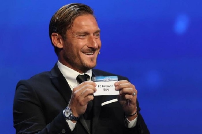 Francesco Totti ottimista per la Champions League: "Barcellona? Dovrà studiare per battere la Roma"