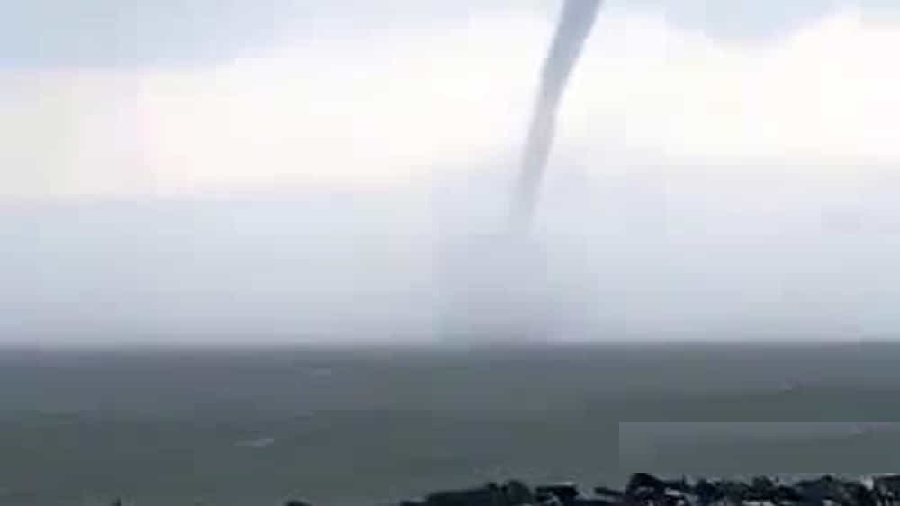 Tromba d'aria in provincia di Pisa