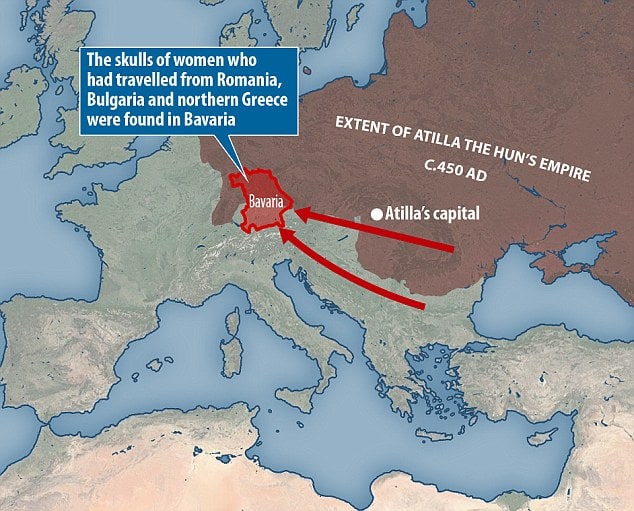 Gli Unni conquistarono la Baviera e l'Europa grazie alle loro....donne