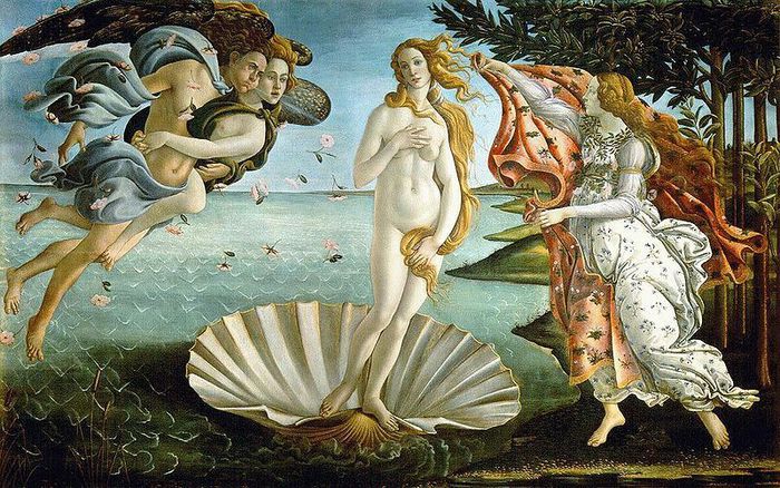 Venere di Botticelli: tra i simboli neoplatonici nascosti, un polmone allegoria del soffio divino