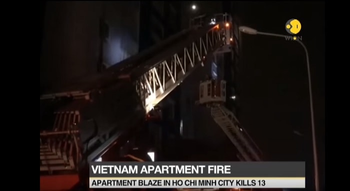 Vietnam: incendio a Saigon in un condominio con 700 appartamenti. Più di 10 morti