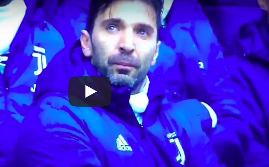 YOUTUBE Davide Astori, Buffon piange prima di Juventus-Udinese: lacrime sulle note di Lucio Dalla