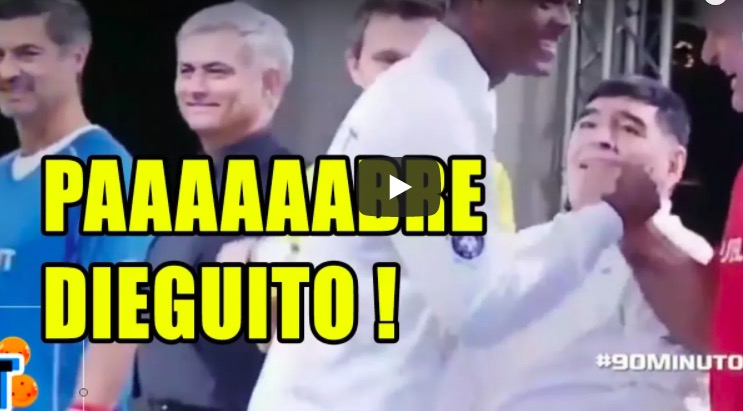 YOUTUBE Patrick Kluivert non saluta Maradona: Diego ci rimane malissimo