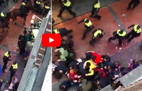 YOUTUBE Tifosi inglesi ad Amsterdam, scontri e atti vandalici