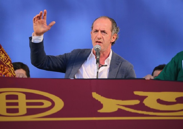 Luca Zaia: "La nuova politica va verso Salvini e Di Maio"