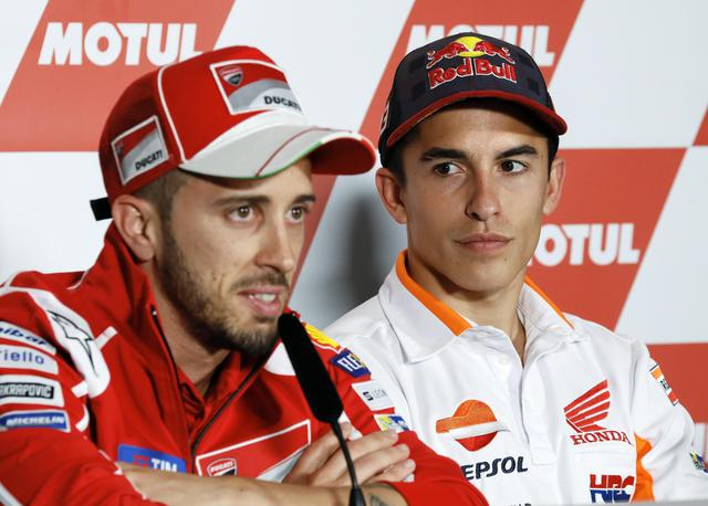 Andrea Dovizioso Marc Marquez