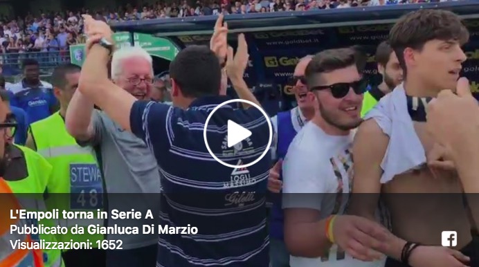 Empoli in Serie A, Andreazzoli: "Non è stato facile, la città era scettica..."