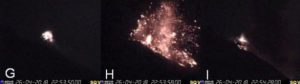 L'eruzione dello Stromboli del 26 aprile