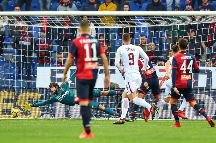 Roma-Genoa diretta, highlights, pagelle