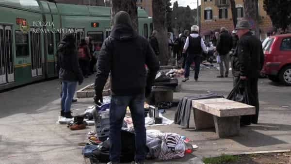 Roma venditore ambulante