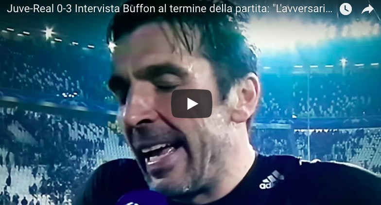 YOUTUBE Buffon si arrende: "Cristiano Ronaldo come Maradona e Pelè"