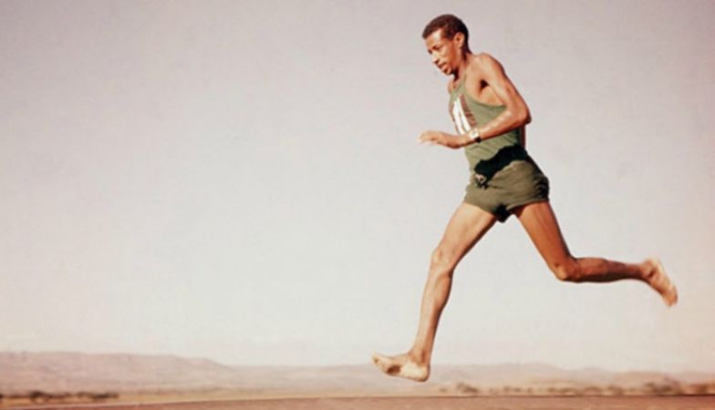Abebe Bikila appia run